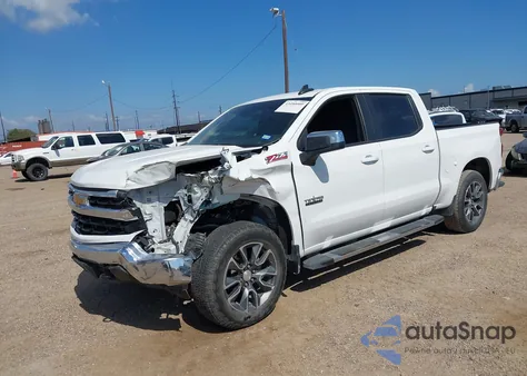 2023 Chevrolet Silverado 1500 4Wd Standard Bed Lt из США, поврежденный, VIN 2GCUDDED8P1102847
